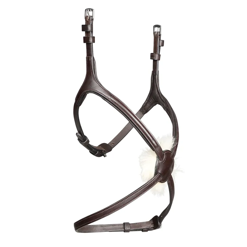 Shires Velociti Lusso Grackle Noseband - Havana